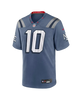New England Patriots Drake Maye NFL Rivalries Nike Game Jersey - Storm Blue