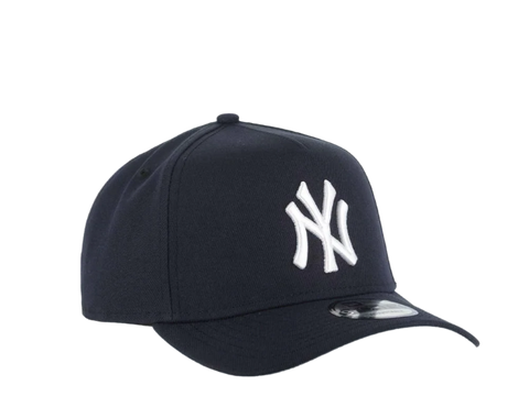New York Yankees New Era 9FORTY A-Frame Snapback - Navy