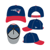 New England Patriots Gradient A-Frame 9FORTY Adjustable - Blue/Red