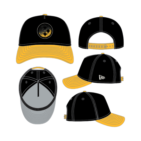 Pittsburgh Steelers Gradient A-Frame 9FORTY Adjustable - Black/Yellow