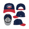 Montreal Canadiens Gradient A-Frame 9FORTY Adjustable - Midnight Navy/Red