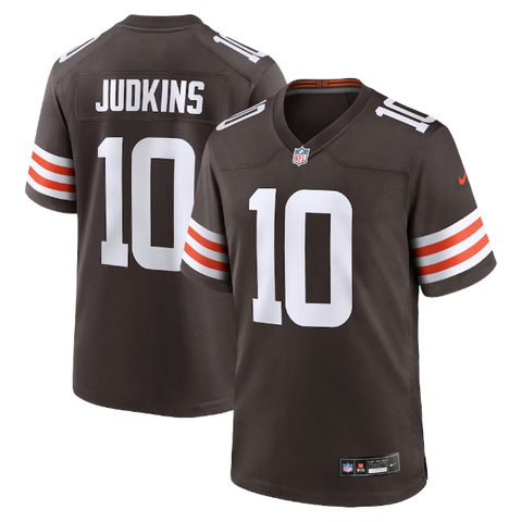 Cleveland Browns Quinshon Judkins Home Game Jersey - Brown