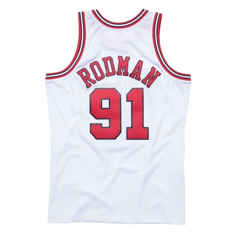 Chicago Bulls Dennis Rodman Mitchell & Ness Vintage Jersey ('97/'98) - White