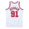 Chicago Bulls Dennis Rodman Mitchell & Ness Vintage Jersey ('97/'98) - White