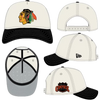 Chicago Blackhawks New Era 9FORTY A-Frame Snapback - Two-Tone