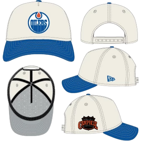 Edmonton Oilers New Era 9FORTY A-Frame Snapback - Two-Tone