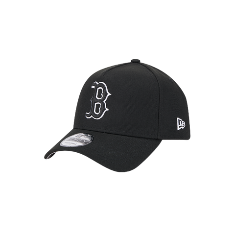 Boston Red Sox New Era 9FORTY A-Frame Snapback - Black
