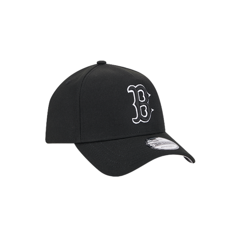 Boston Red Sox New Era 9FORTY A-Frame Snapback - Black