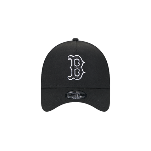 Boston Red Sox New Era 9FORTY A-Frame Snapback - Black