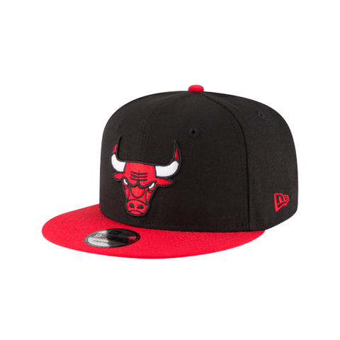 Chicago Bulls New Era 9FIFTY Snapback - Black & Red
