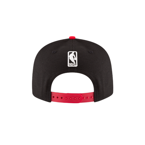 Chicago Bulls New Era 9FIFTY Snapback - Black & Red