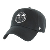 Edmonton Oilers '47 Brand Clean Up Hat - Black & White