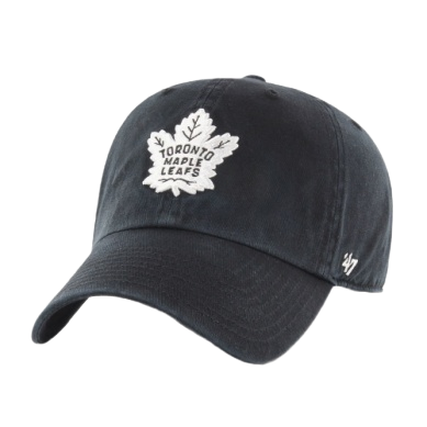Toronto Maple Leafs '47 Brand Clean Up Hat - Black & White