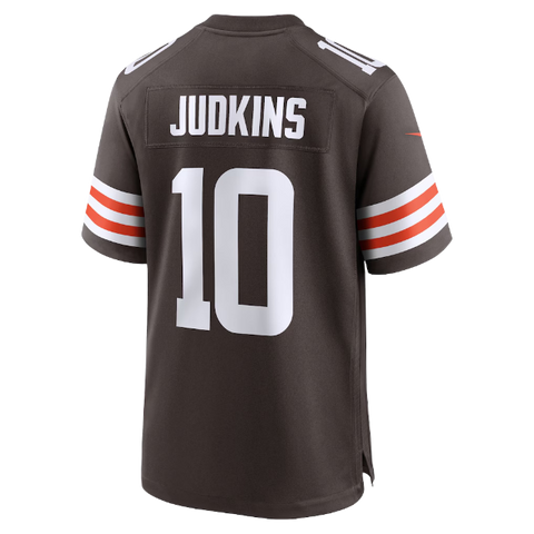 Cleveland Browns Quinshon Judkins Home Game Jersey - Brown