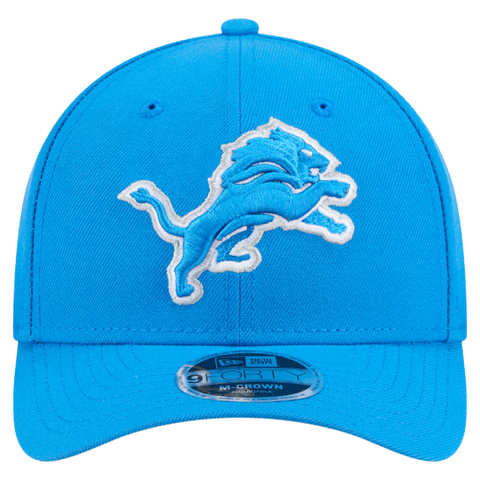 Detroit Lions New Era 9 FORTY M-Crown Hat Snapback - Blue