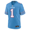 Tennessee Titans Cam Ward Nike Game Jersey Home - Light Blue