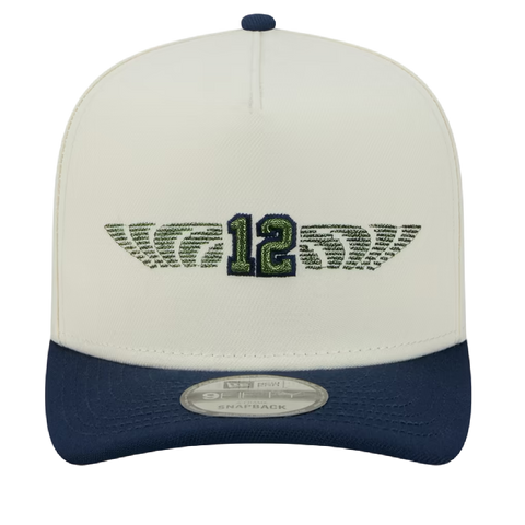 Seattle Seahawks New Era 9Fifty A-Frame NFL Rivalries Collection - Cream