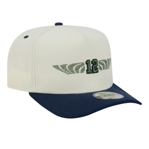 Seattle Seahawks New Era 9Fifty A-Frame NFL Rivalries Collection - Cream