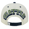 Seattle Seahawks New Era 9Fifty A-Frame NFL Rivalries Collection - Cream
