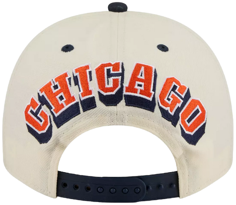 Chicago Bears New Era 9Fifty A-Frame NFL Rivalries Collection - Cream