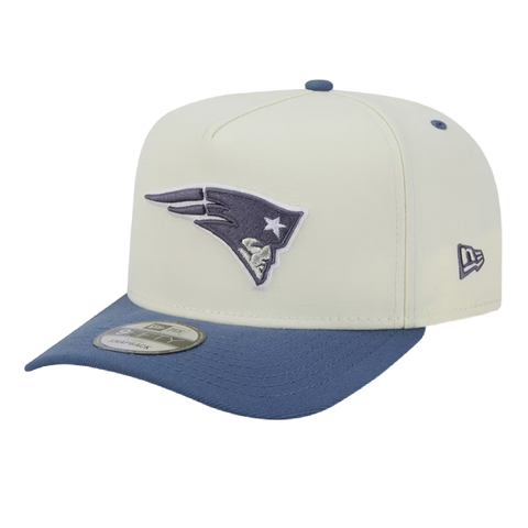 New England Patriots New Era 9Fifty A-Frame NFL Rivalries Collection - Cream