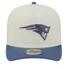 New England Patriots New Era 9Fifty A-Frame NFL Rivalries Collection - Cream