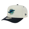 Miami Dolphins New Era 9Fifty A-Frame NFL Rivalries Collection - Cream