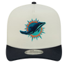 Miami Dolphins New Era 9Fifty A-Frame NFL Rivalries Collection - Cream