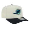 Miami Dolphins New Era 9Fifty A-Frame NFL Rivalries Collection - Cream