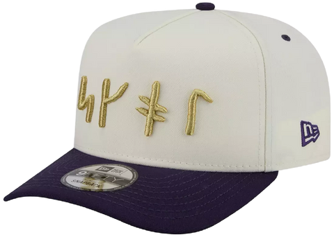 Minnesota Vikings New Era 9Fifty A-Frame NFL Rivalries Collection - Cream