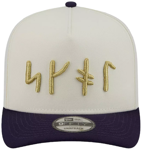 Minnesota Vikings New Era 9Fifty A-Frame NFL Rivalries Collection - Cream