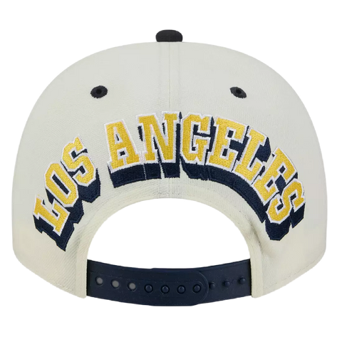 Los Angeles Rams New Era 9Fifty A-Frame NFL Rivalries Collection - Cream