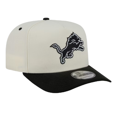 Detroit Lions New Era 9Fifty A-Frame NFL Rivalries Collection - Cream