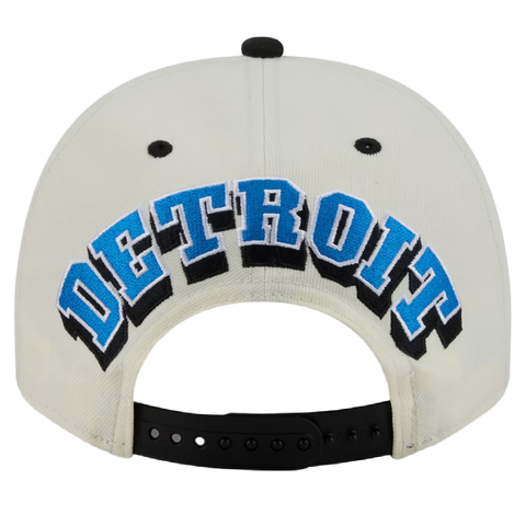 Detroit Lions New Era 9Fifty A-Frame NFL Rivalries Collection - Cream