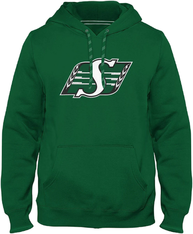 Saskatchewan Roughriders Twill Logo Hoodie - Green