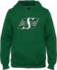 Saskatchewan Roughriders Twill Logo Hoodie - Green