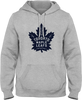 Toronto Maple Leafs Twill Logo Hoodie - Gray