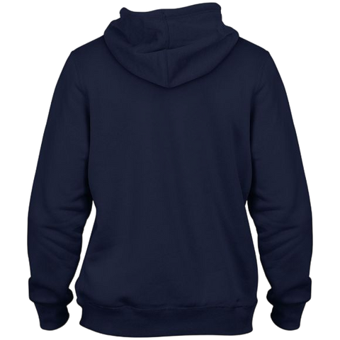 New York Rangers Twill Logo Hoodie - Navy