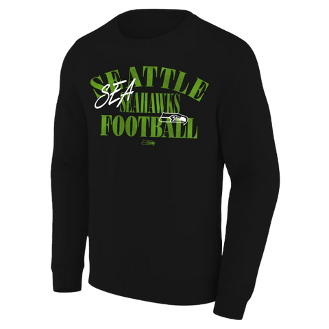 Seattle Seahawks Fanatics Halftime Lead Sweatshirt - Midnight Gray