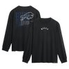 Buffalo Bills Fanatics Fullback Drive Long Sleeve Fashion Top - Black