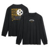 Pittsburgh Steelers Fanatics Fullback Drive Long Sleeve Fashion Top - Black