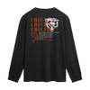 Chicago Bears Fanatics Fullback Drive Long Sleeve Fashion Top - Black