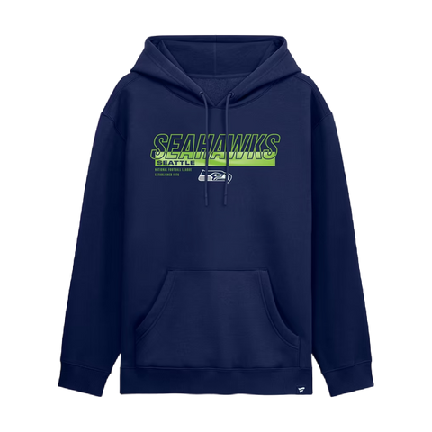 Seattle Seahawks Fanatics Draw Play Hoodie - Navy