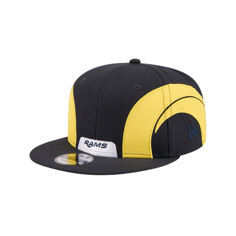 Los Angeles Rams Helmet Style New Era 9Fifty NFL Rivalries Collection - Midnight Navy