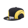 Los Angeles Rams Helmet Style New Era 9Fifty NFL Rivalries Collection - Midnight Navy