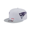 New England Patriots Helmet Style New Era 9Fifty NFL Rivalries Collection - White