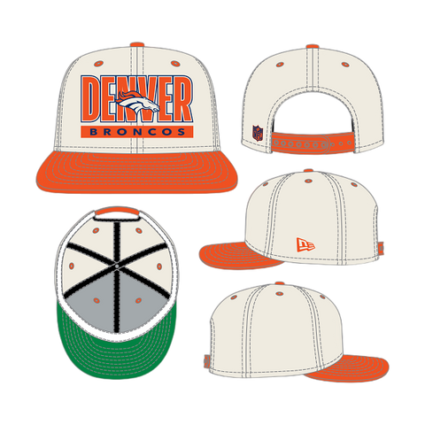 Denver Broncos New Era 9FIFTY Classic Snapback - Two-Tone