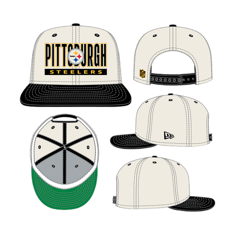 Pittsburgh Steelers New Era 9FIFTY Classic Snapback - Two-Tone