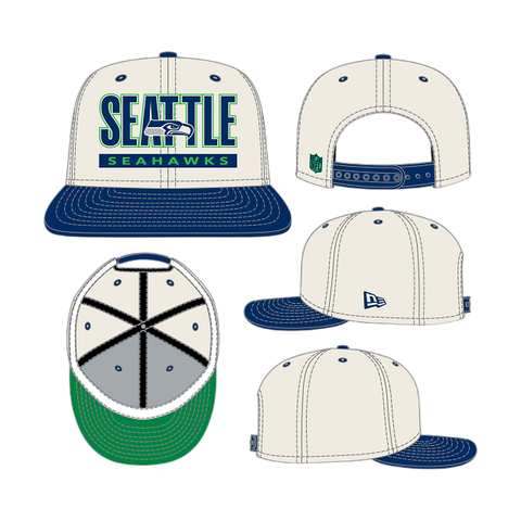 Seattle Seahawks New Era 9FIFTY Classic Snapback - Two-Tone