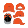 Denver Broncos Technical M-Crown 9FORTY Adjustable One Size Hat - Orange